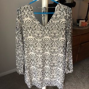 Patterned Tunic Dress